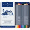 Picture of FABER CASTEL AQUA WATERCOLOUR PENCILS TIN X12